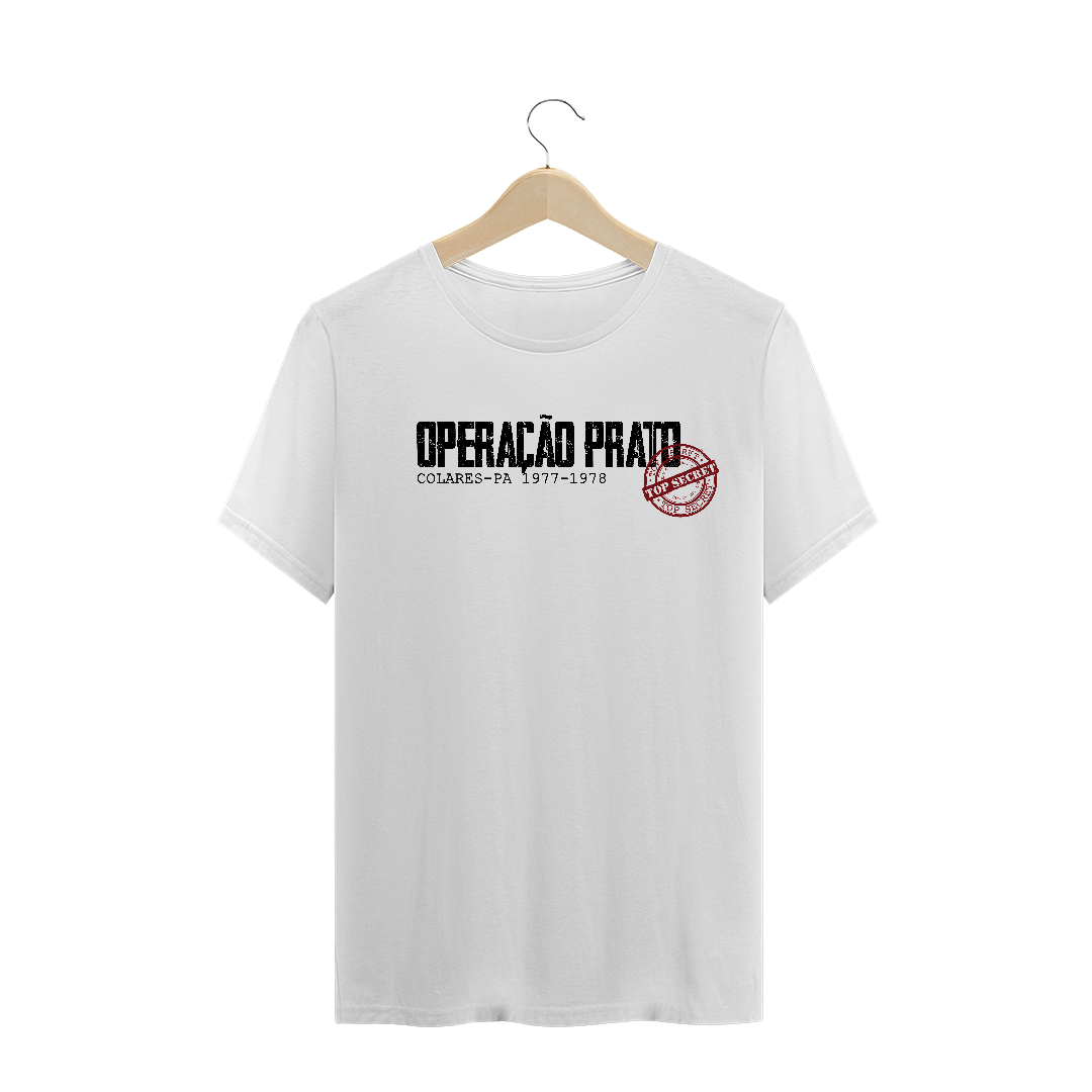 Camiseta Branca Operação Prato