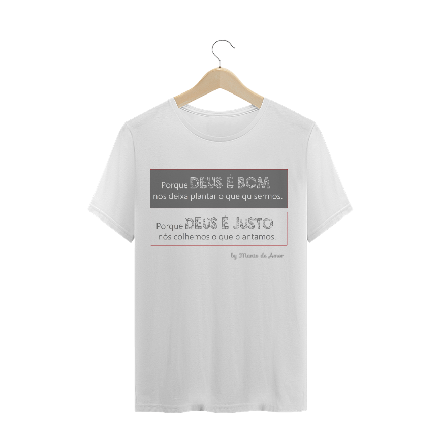 Nome do produto: Deus é Justo