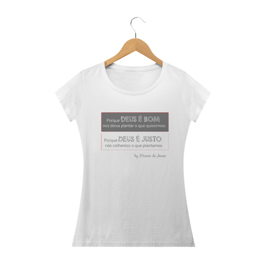 Nome do produto: Deus é Justo - BL