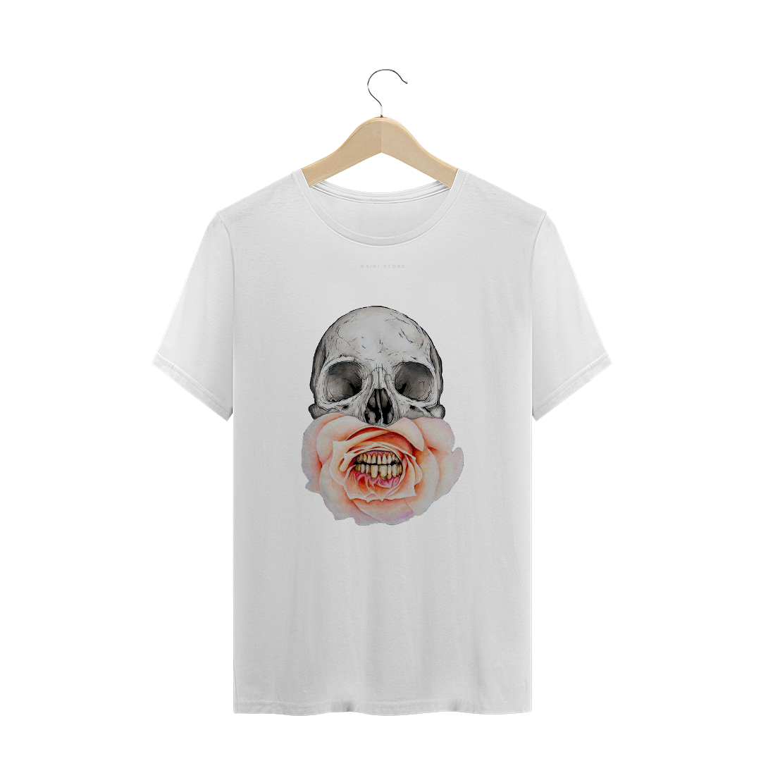 Nome do produto: Skull and Rose Illustration