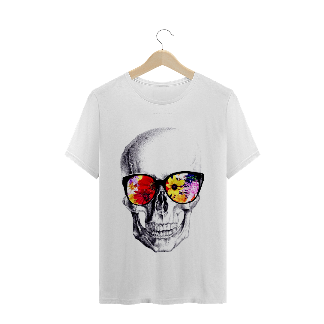 Nome do produto: Skull Wearing Sunglasses Illustration