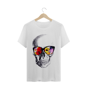 Skull Wearing Sunglasses Illustration