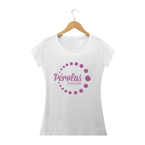 Camisa Baby Look Pérolas 
