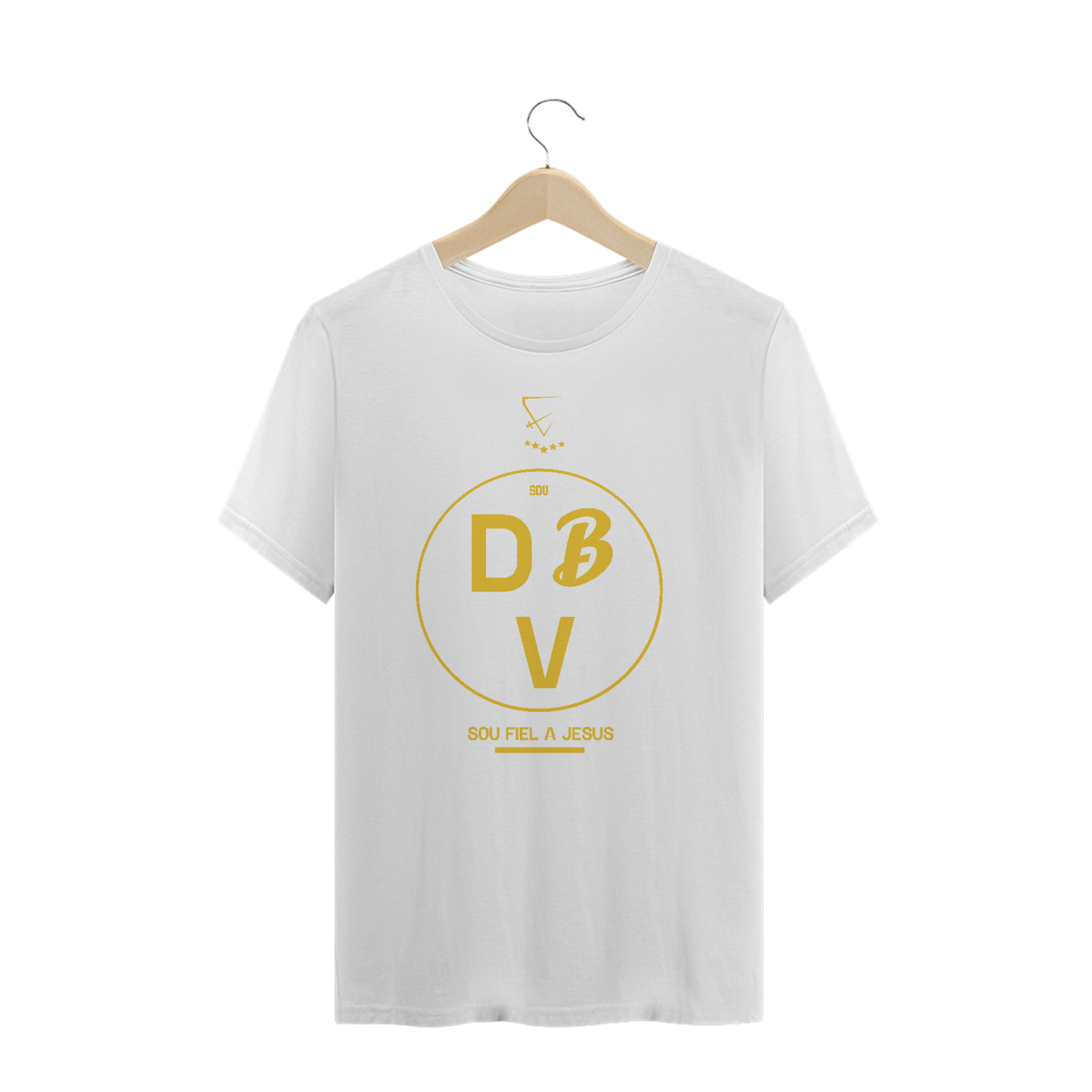 Nome do produto: CAMISETA DBV SOU FIEL A JESUS