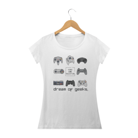 Nome do produto  CAMISETA VÍDEO-GAME COLLECTION FEMININA