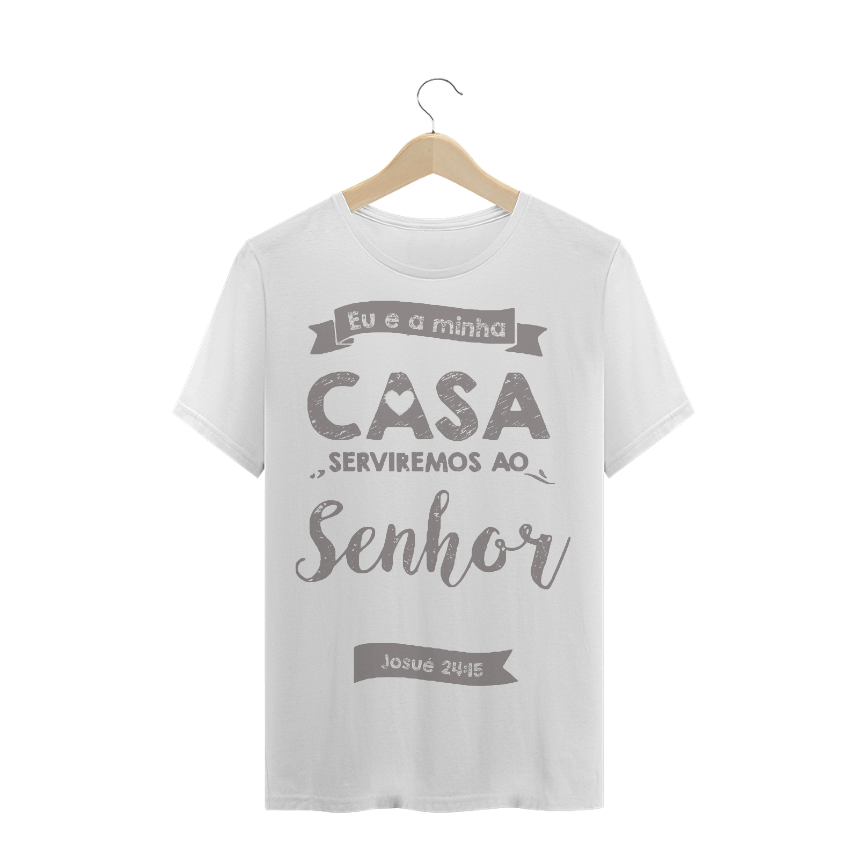 Nome do produto: Camiseta Servimos ao senhor