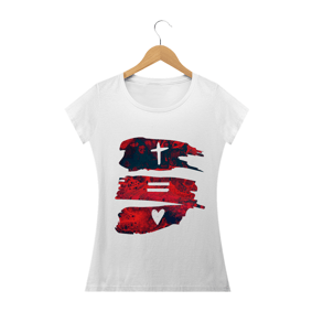 Camiseta Cruz igual a amor
