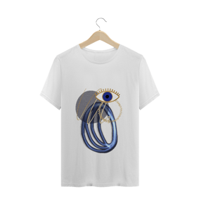 T-Shirt Abstrata Olho Grego