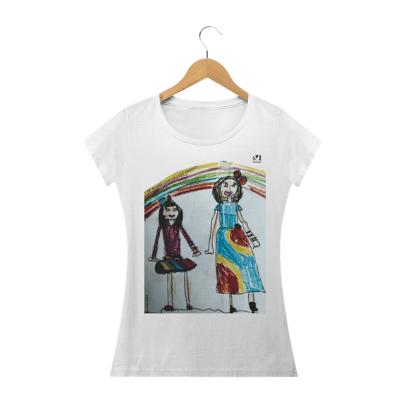 De manhã cedo já está pintada