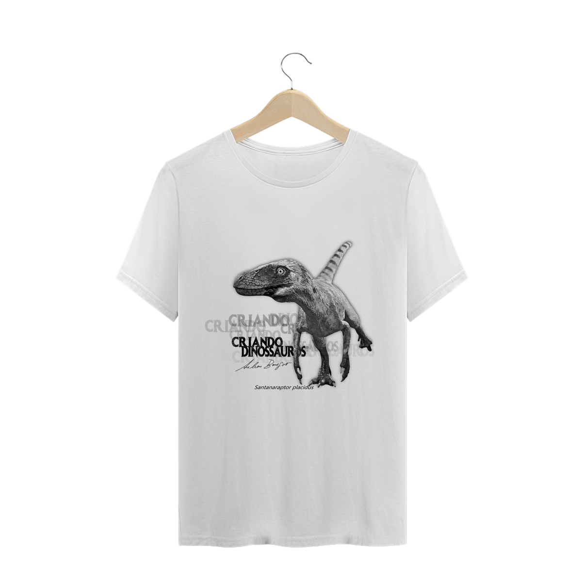 Nome do produto: Camiseta Santanaraptor Original