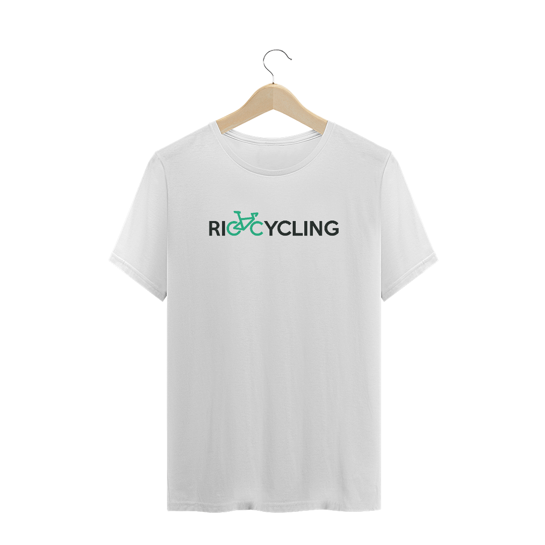 Camiseta Masculina RioCycling Clássica - Branca