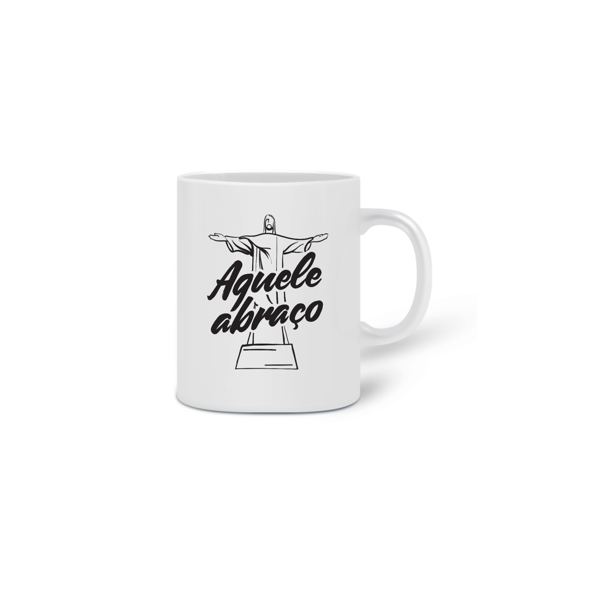 Nome do produto: Caneca Aquele abraço