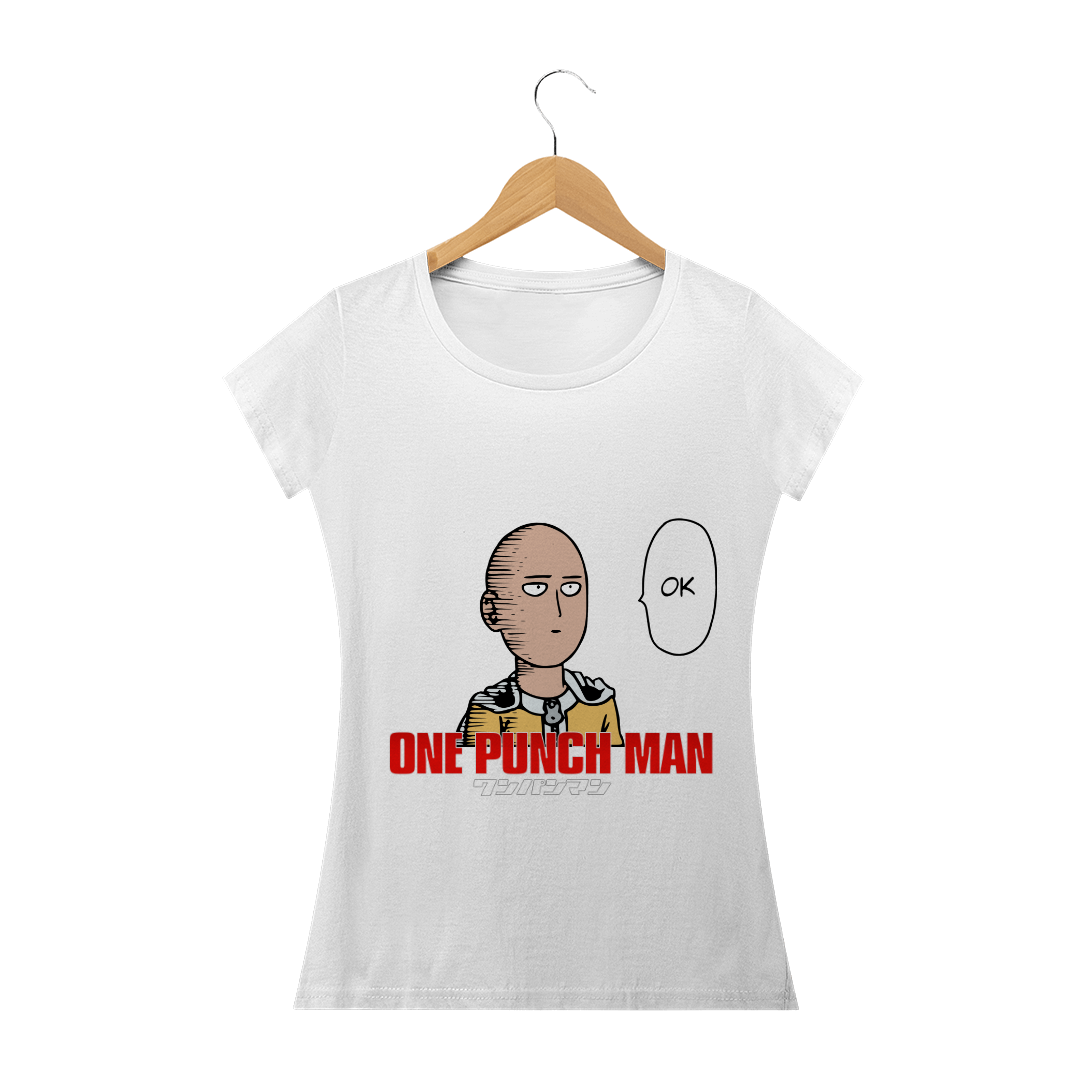Nome do produto: Camisa Saitama - One Punch Man (Feminina)