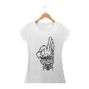 Nome do produtoBaby Look - Namaste Bitches 