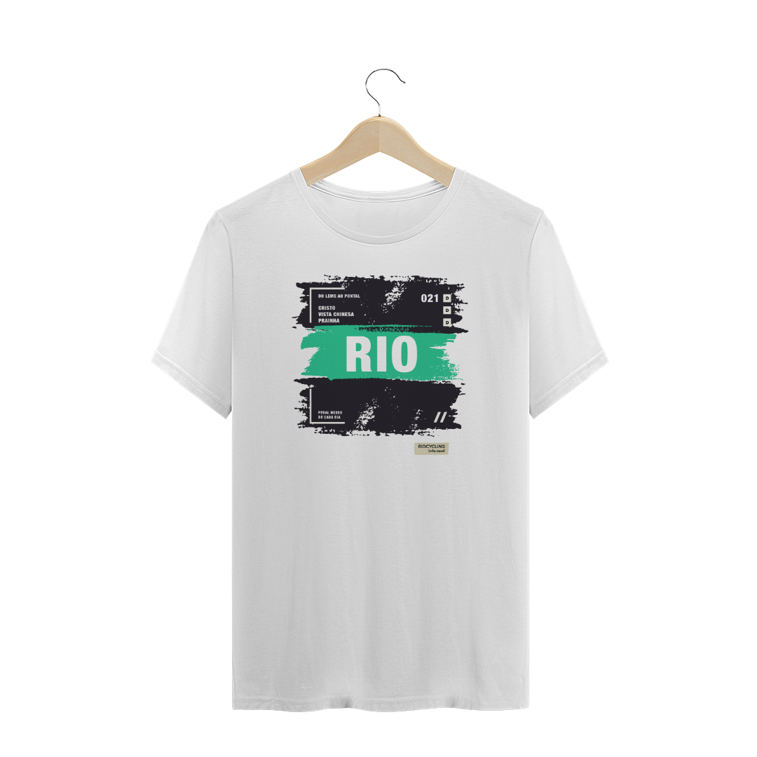 Camiseta Masculina Rotas Branca