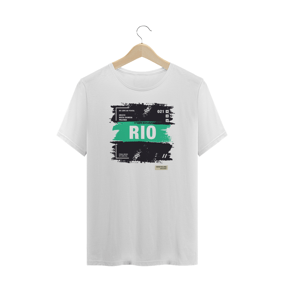 Camiseta Masculina Rotas Branca