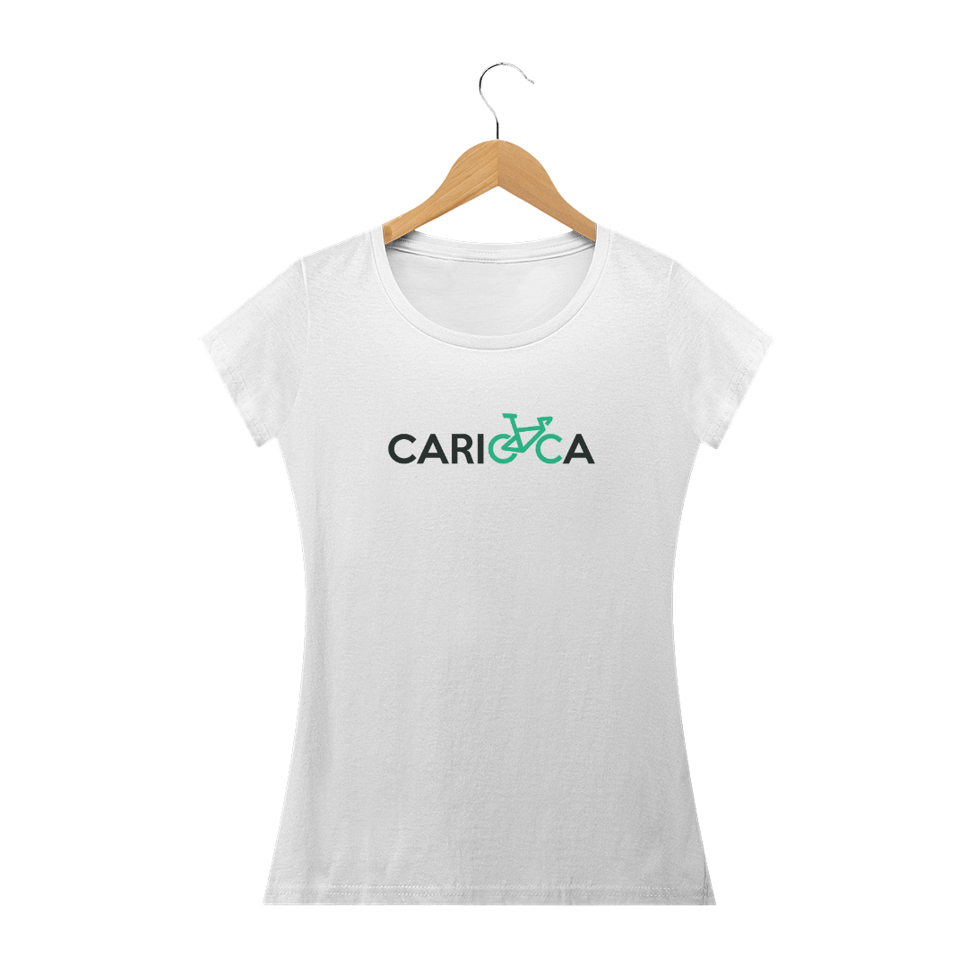 Nome do produto: Camiseta Feminina Carioca Branca