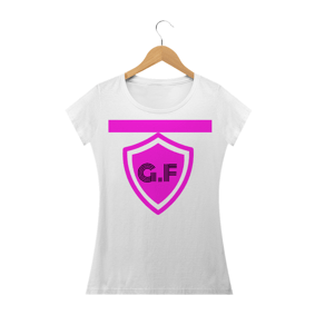 Camiseta baby look feminina GF