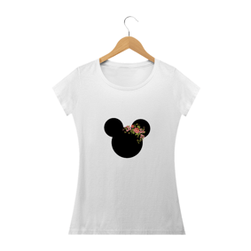 Camiseta baby look mickey