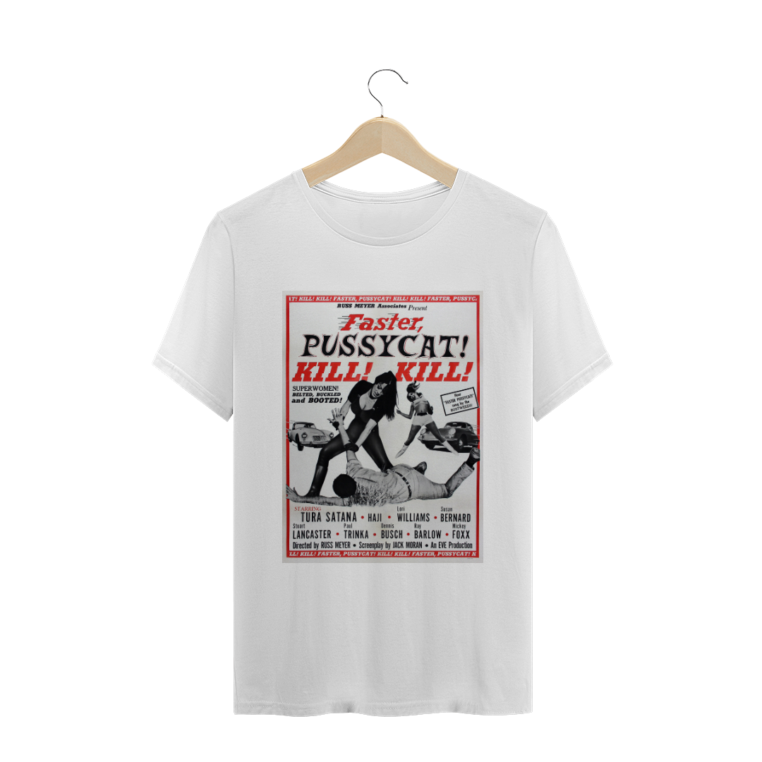 Nome do produto: Camiseta Faster Pussycat