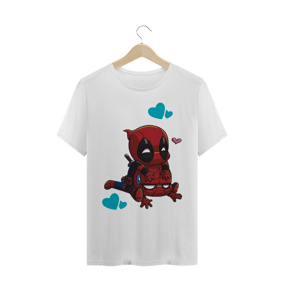 Camiseta Masculina (Deadpool & Spider-Man)