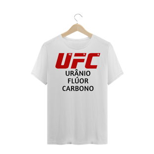 Nome do produtoCamisa Urânio, Flúor e Carbono (UFC) Branco/Laranja