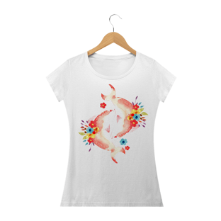 Nome do produtoCamiseta Baby Long Peixes