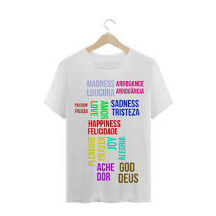 Nome do produtoCAMISETA/EMOÇÕES