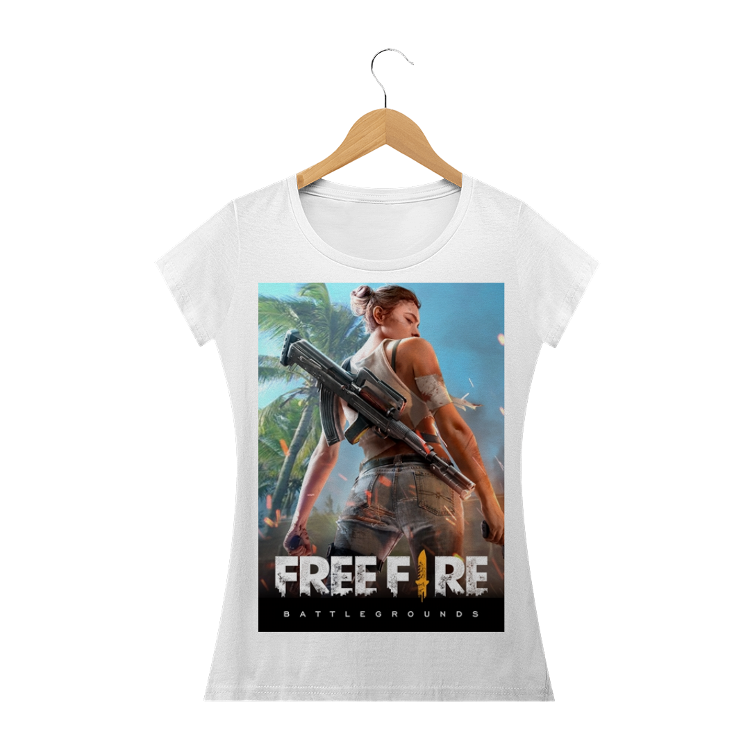 Camiseta Free Fire Estampa Clássica