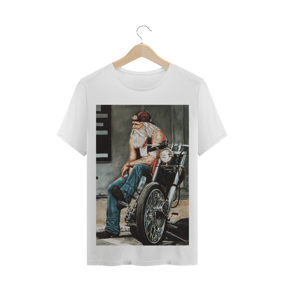 Camiseta Old man Biker