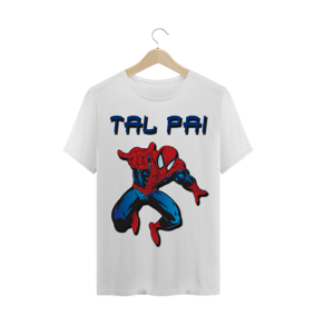 Tal pai - homem aranha - T-shirt Clássica