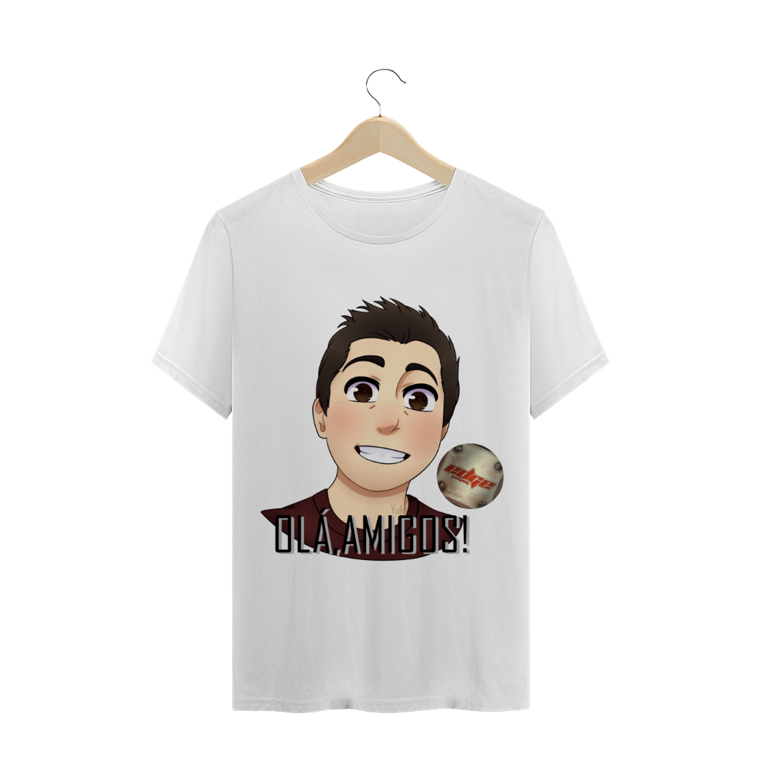 Camiseta Alanzoka ( Olá amigos )