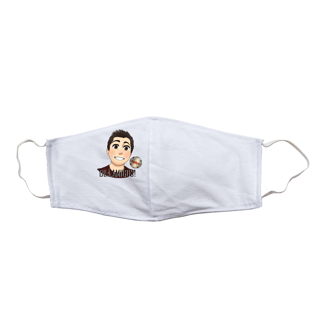 Nome do produto Máscara Olá amigos