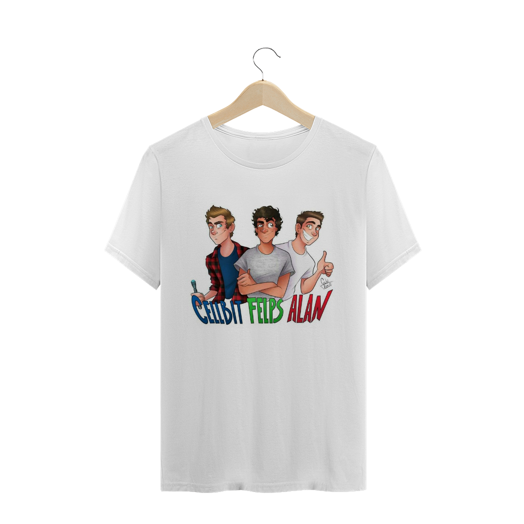 Camiseta Cellbit, Felps e Alan