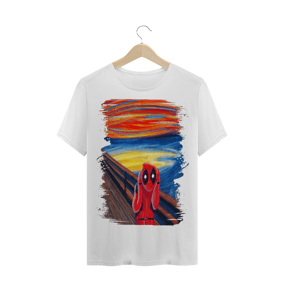 Deadpool o grito / t-shirt prime