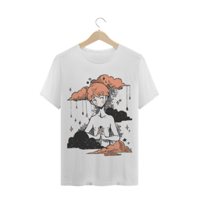 Camisa cenário nuvens
