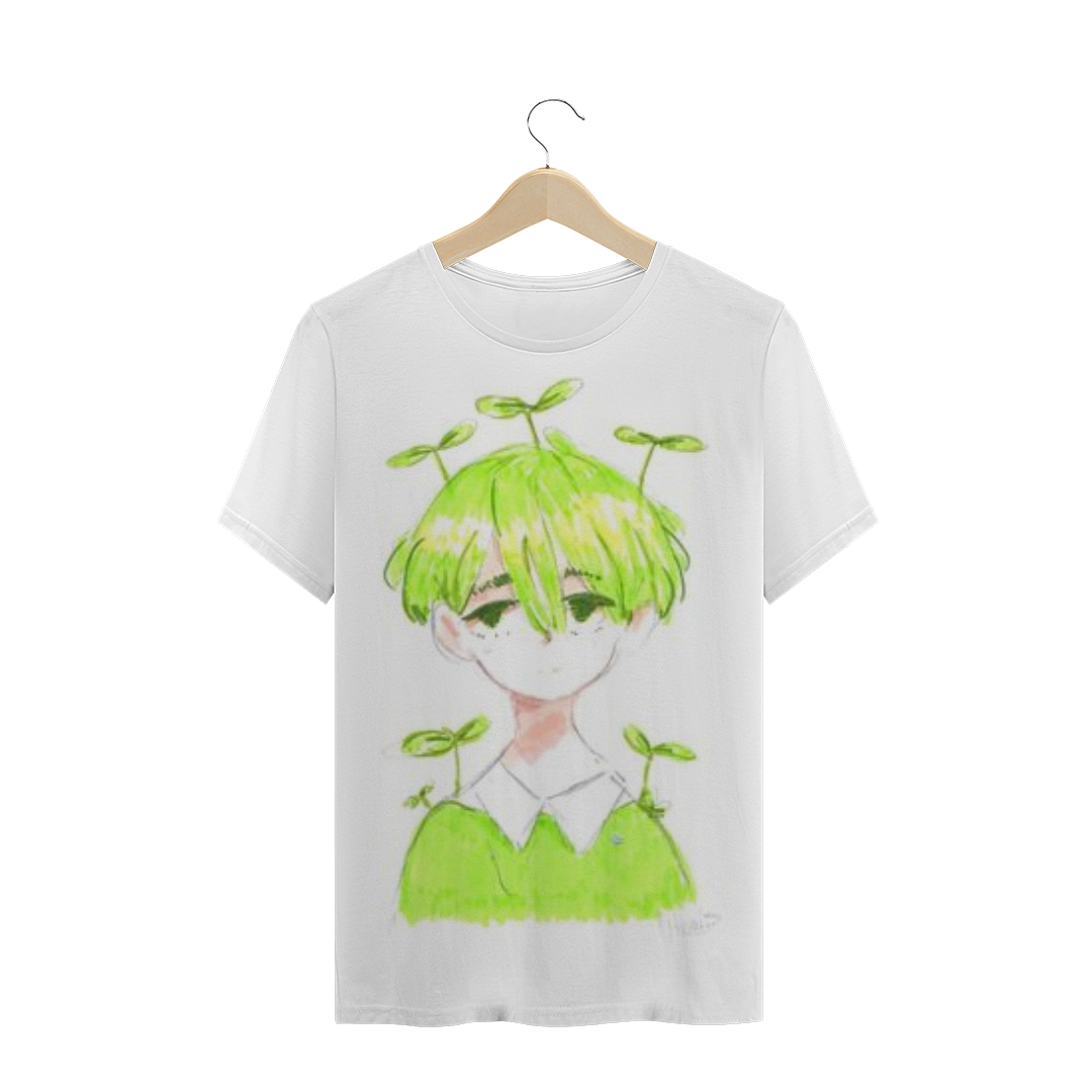 Nome do produto: Camisa menino e plantinhas