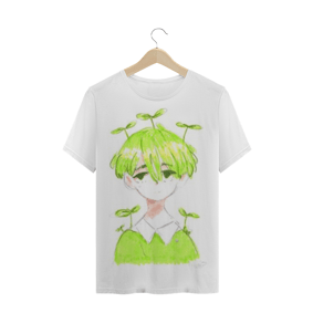 Camisa menino e plantinhas