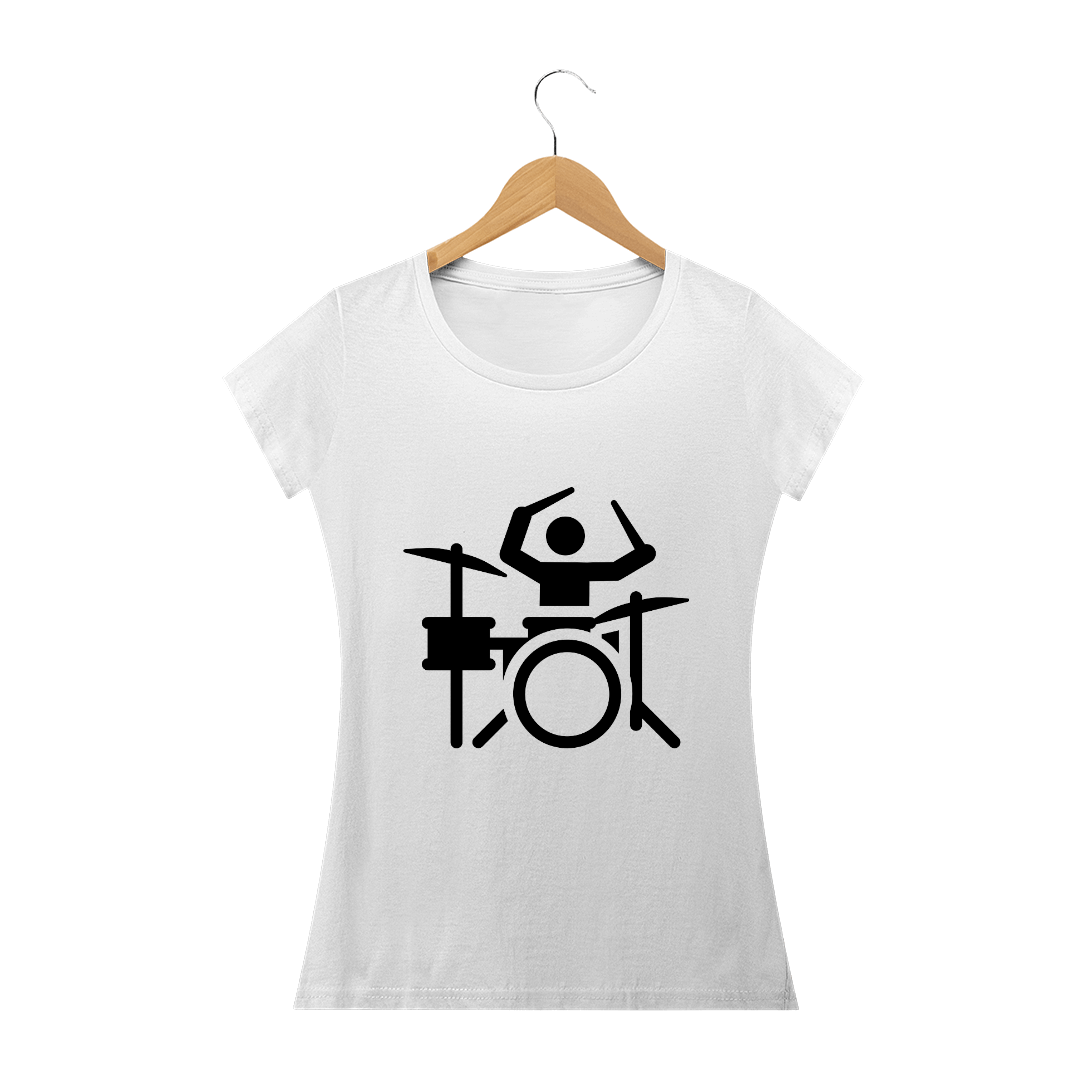 Nome do produto: Camiseta feminina batera