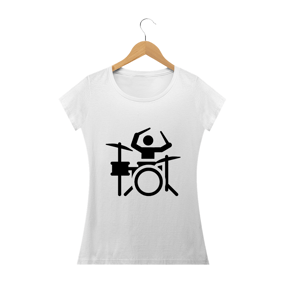 Camiseta feminina batera