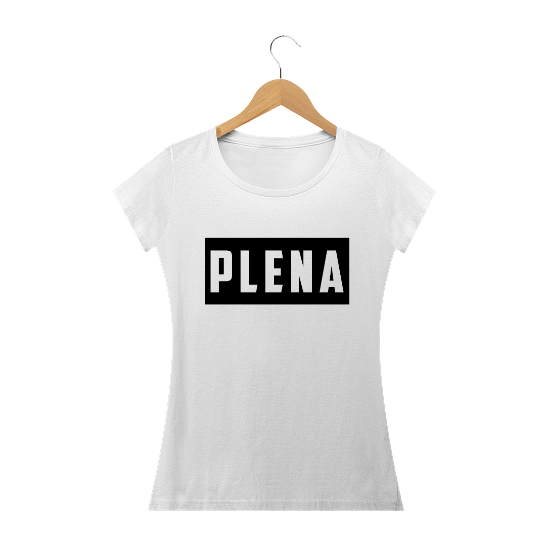 Nome do produto: Camiseta Feminina Plena Branca