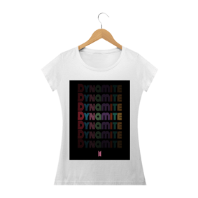 Nome do produto  Camiseta Baby Long BTS Dynamite 