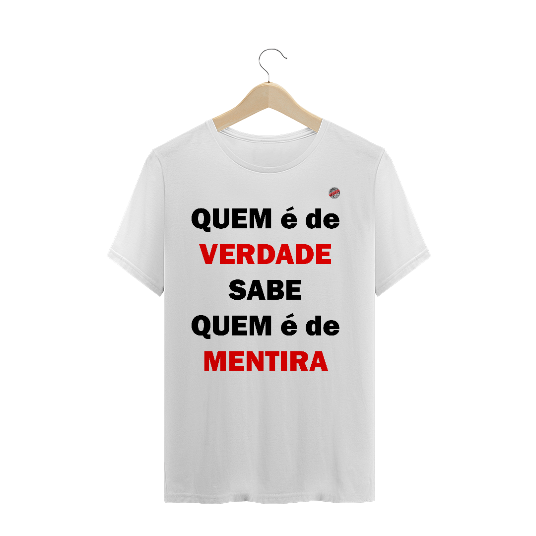 Nome do produto: Quem é de verdade... (Branca)
