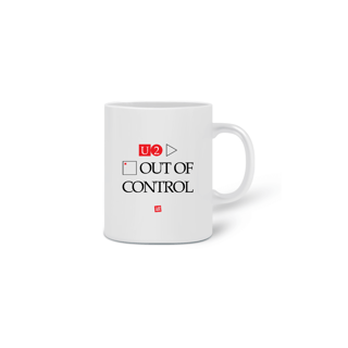 Caneca U2 - Out Of Control