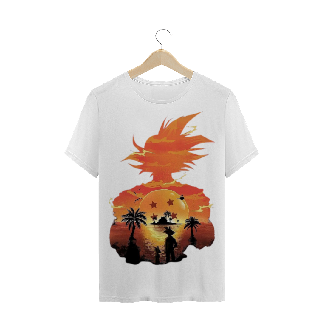 CAMISETA GOKU MIRAGEM DO PASSADO