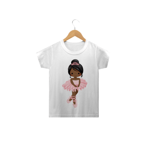 Camiseta infantil Bailarina Cut 