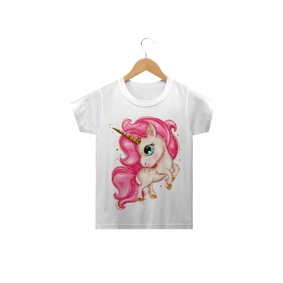 Camiseta infantil Unicórnio 