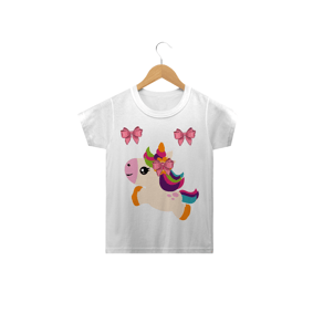 Camiseta infantil Unicórnio