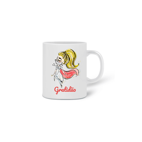 Caneca Médica Loira Gratidão