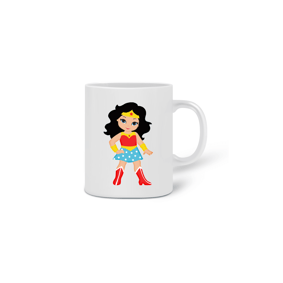 Caneca Mulher Maravilha Cut